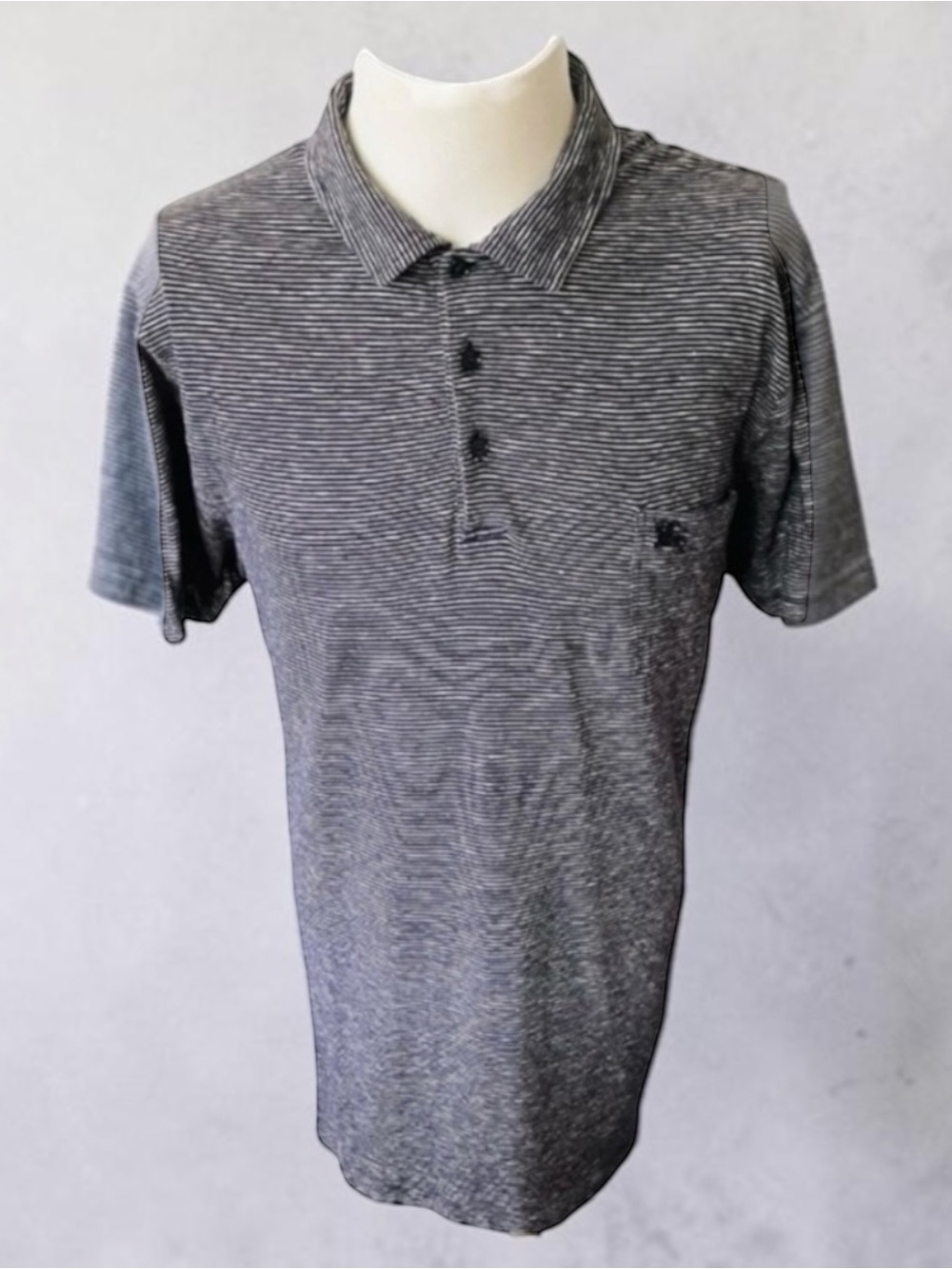 BURBERRY BRIT Linen Cotton Polo Size Large